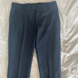 Perry Ellis blue men’s dress pants. VERY SLIM